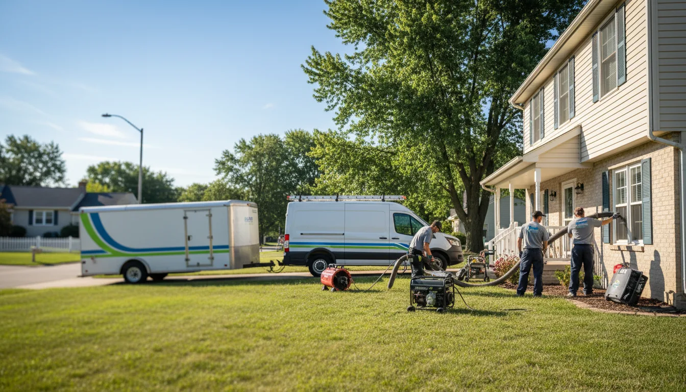 Flooded Basement Restoration And Cleanup With Repair in Chatfield, MN near me